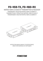 FONESTAR FO-459-TX Mode D'emploi