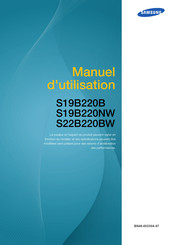 Samsung S19B220NW Manuel D'utilisation