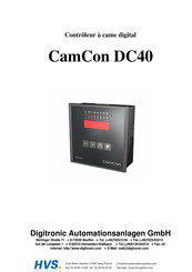 HVS CamCon DC40 Mode D'emploi