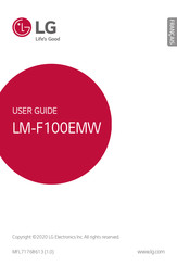 Lg LM-F100EMW Guide D'utilisation