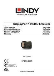 Lindy 32116 Manuel Utilisateur