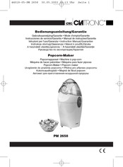 Clatronic PM 2658 Mode D'emploi & Garantie