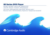 Cambridge Audio DVD85 Mode D'emploi