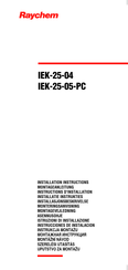 Raychem IEK-25-05-PC Instructions D'installation