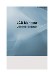 Samsung SyncMaster 2333HD Guide De L'utilisateur