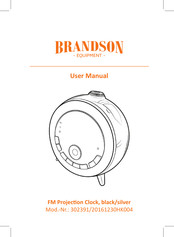 Brandson Equipment 20161230HK004 Mode D'emploi
