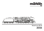 marklin 26558 Manuel D'utilisation