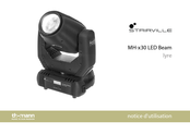 thomann STAIRVILLE MH-x30 LED Beam Notice D'utilisation