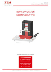FTM Technologies TP90 Notice D'utilisation