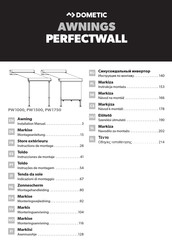 Dometic PERFECTWALL PW 1000 Instructions De Montage