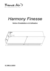 France Air Harmony Finesse Serie Notice D'installation Et D'utilisation
