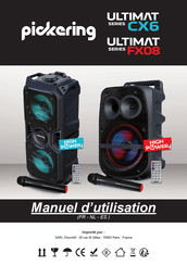 Pickering ULTIMAT FX08 Serie Manuel D'utilisation