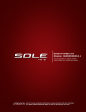 Sole Fitness 16008900880 Guide D'utilisation