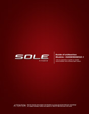 Sole Fitness 16008900650 Guide D'utilisation