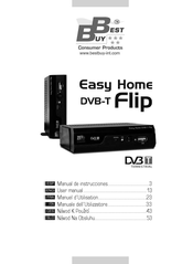 Best Buy Easy Home DVB-T Flip Manuel D'utilisation