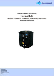 Harmopool Harmo Kubi ZVWX5010 Manuel D'instructions