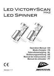 JB Systems LED SPINNER Mode D'emploi