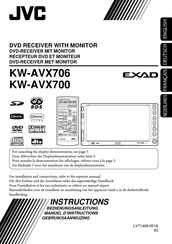 JVC KW-AVX706 Manuel D'instructions