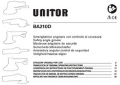 Unitor BA210D Сonversion Des Instructions De Fonctionnement Original