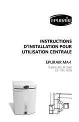 Epurair HEPA MA-1 Instructions D'installation