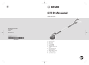Bosch GTR Professional 550 Notice Originale