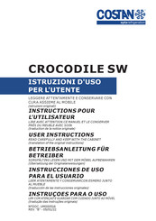 Costan CROCODILE SW Instructions Pour L'utilisateur