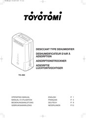 Toyotomi TD-Z80 Manuel D'utilisation