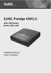 Zyxel Prestige 630C-I Guide D'installation