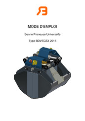 Bakker Hydraulic Products BDVEDZX2015 Mode D'emploi