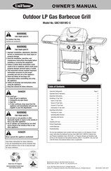 Uniflame GBC1001WC-C Manuel Du Propriétaire