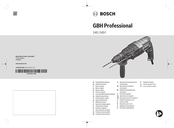 Bosch GBH 240 F Professional Notice Originale