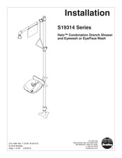 Bradley Halo S19314 Série Manuel D'installation