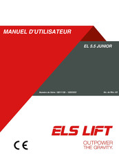 ELS LIFT JUNIOR 5.5 Manuel D'utilisateur