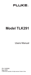 Fluke TLK291 Mode D'emploi