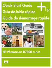 HP Photosmart D7300 Guide De Démarrage Rapide
