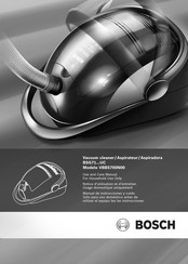 Bosch BSG71 UC Série Notice D'utilisation Et D'entretien