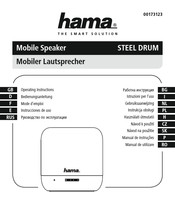 Hama STEEL DRUM Mode D'emploi