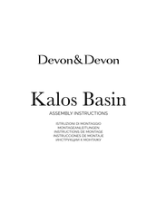 Devon & Devon Kalos Basin Instructions De Montage