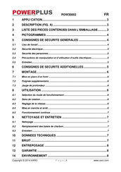 VARO POWERplus POW30002 Mode D'emploi