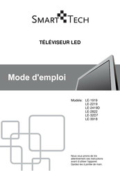 Smarttech LE-2219 Mode D'emploi