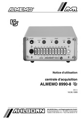Ahlborn AMR ALMEMO 8990-8 V5 Notice D'utilisation
