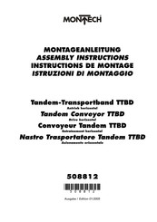 Montech 508812 Instructions De Montage