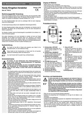 Conrad 76 96 50 Mode D'emploi