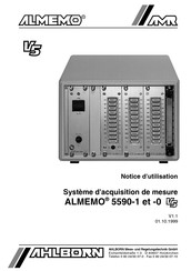 Ahlborn AMR ALMEMO 5590-0 V5 Notice D'utilisation
