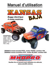 MHDPRO KANSAS BAJA Z6000020 Manuel D'utilisation