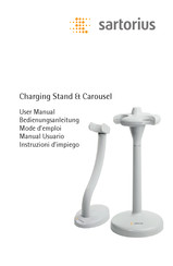 Sartorius Charging Stand & Carousel Mode D'emploi