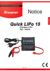 GRAUPNER Quick LiPo 15 Notice