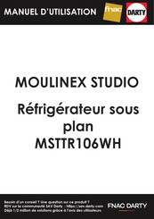 Moulinex Studio MSTTR106WH Notice D'utilisation