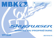 MBK Skycruiser YP125R 2009 Manuel Du Propriétaire