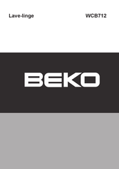 Beko WCB712 Mode D'emploi